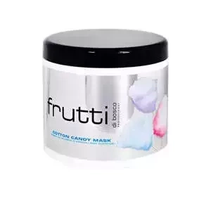 Frutti Professional Cotton Candy maska do włosów zniszczonych 1000ml