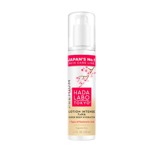 hada labo tokyo premium lotion intense 7xha silnie nawilżające serum do