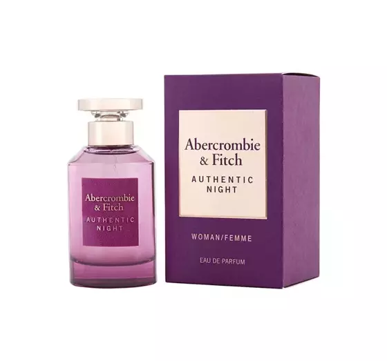 abercrombie & fitch authentic night woman woda perfumowana 50 ml  