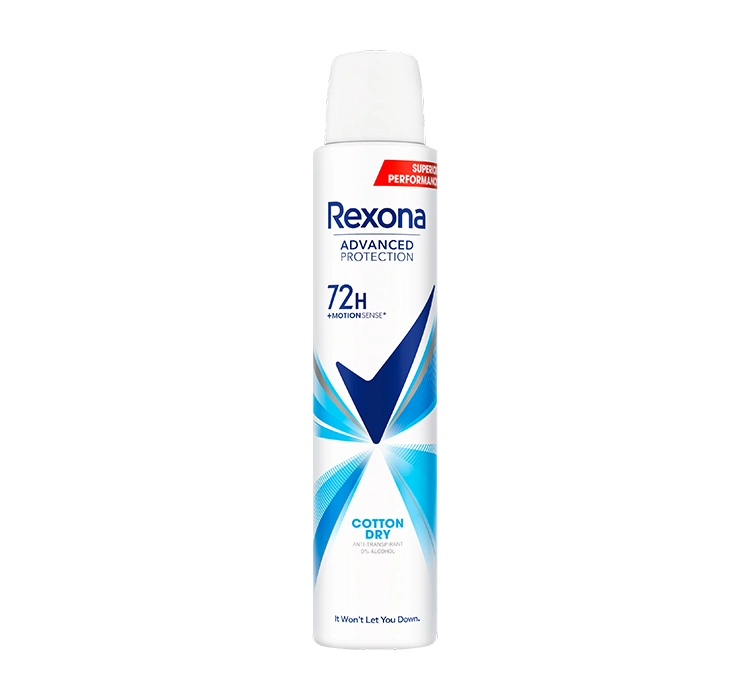 rexona cotton dry antyperspirant w sprayu 200 ml   
