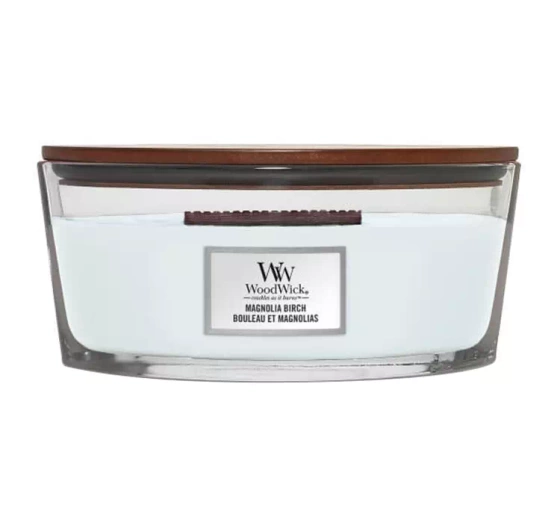 woodwick ellipse candle świeca zapachowa magnolia birch 453,6g ezebra.pl