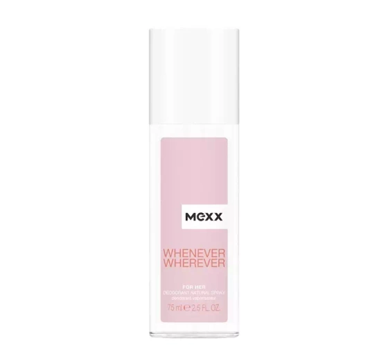 Mexx Whenever Wherever Men Deodorant Spray – 75 Ml, Frischer Duft Mit Grapefruit & Zitrone