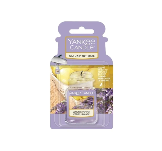 yankee candle car jar ultimate zapach do samochodu lemon lavender