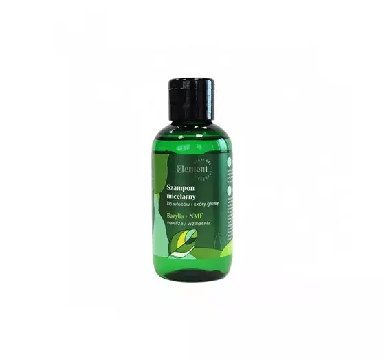 element mini szampon micelarny do włosów bazylia + nmf 75ml - ezebra.pl