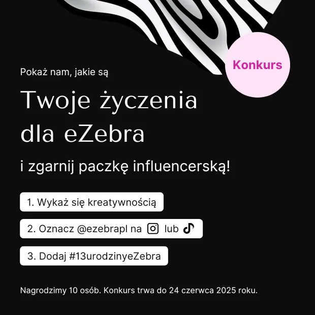 konkurs urodzinowy ezebra