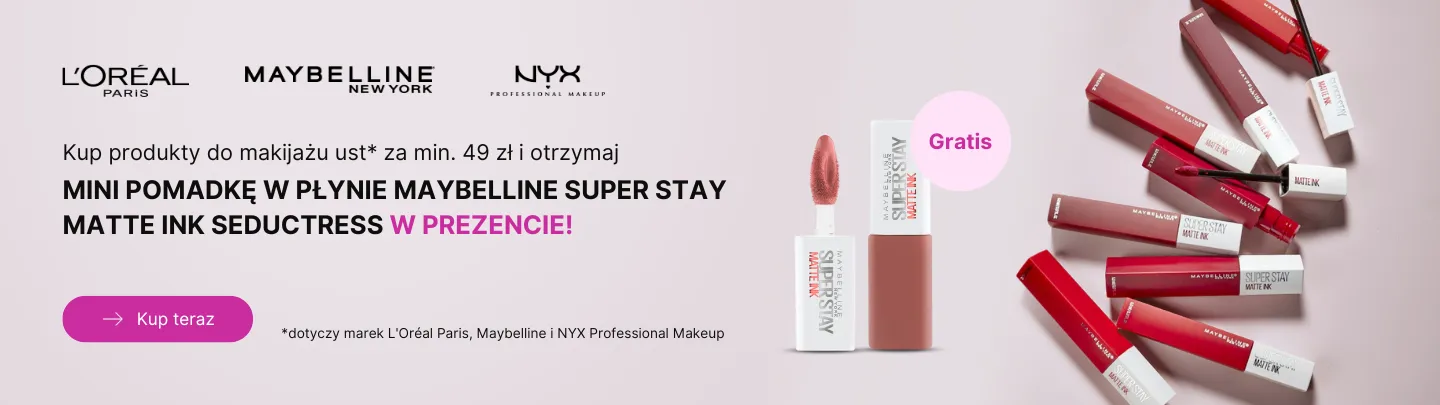 oferta z mini pomadką w prezencie