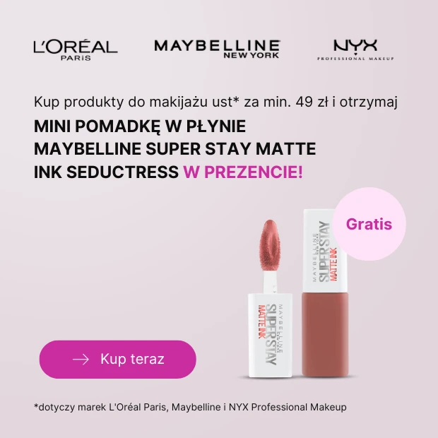 oferta z mini pomadką w prezencie