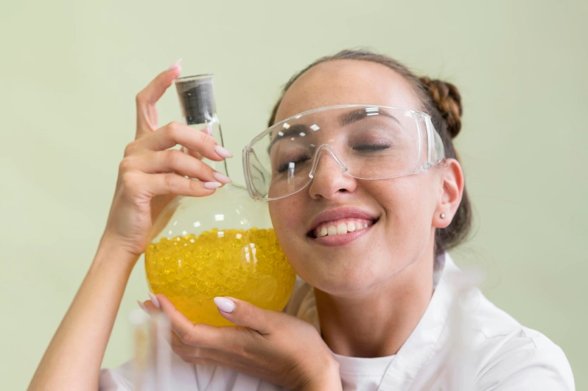 Chemiczka izolująca antyoksydanty do kosmetyków