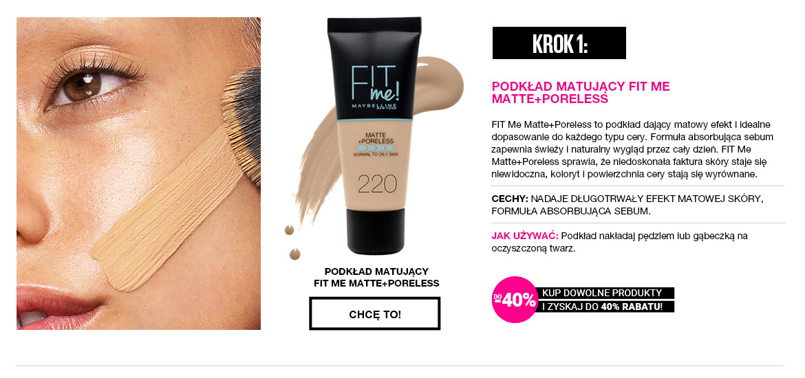 MAYBELLINE FIT ME PODKŁAD MATUJĄCY