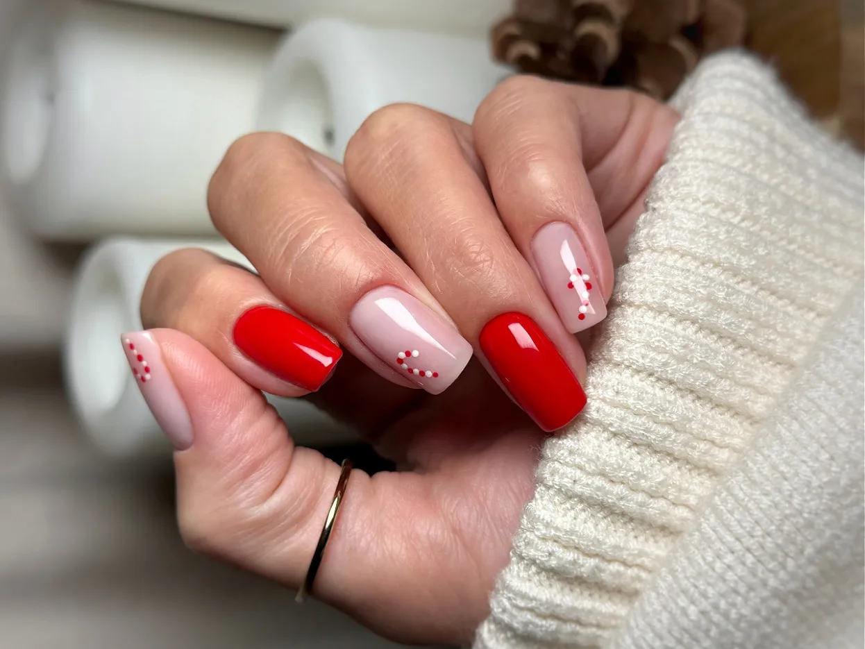 Paznokcie Boże Narodzenie