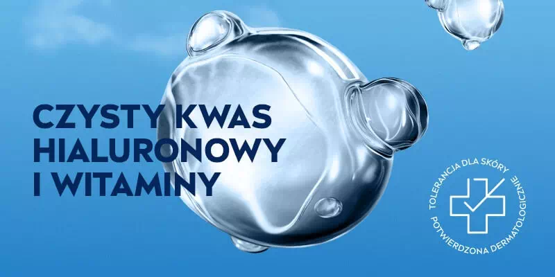 Czysty kwas hialuronowy i witaminy