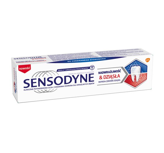 SENSODYNE NADWRAŻLIWOŚĆ & DZIĄSŁA PASTA DO ZĘBÓW 75ML