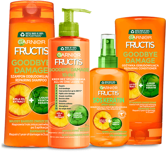 produkty z serii garnier fructis goodbye damage