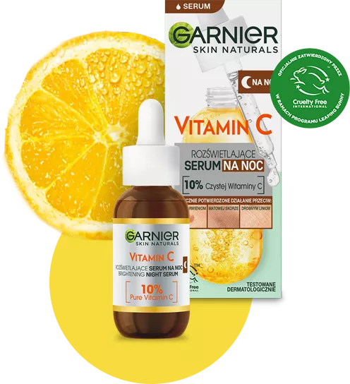 rozświetlające serum z witaminą C Garnier Vitamin C