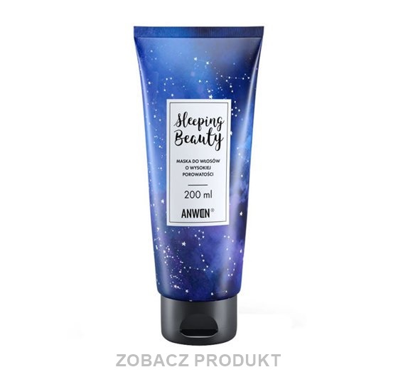 ANWEN SLEEPING BEAUTY MASKA NOCNA DO WŁOSÓW O WYSOKIEJ POROWATOŚCI 200ML 
