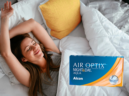 Air Optix® Night & Day® Aqua soczewki kontaktowe