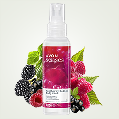 Avon Senses Body Mist Raspberry Delight