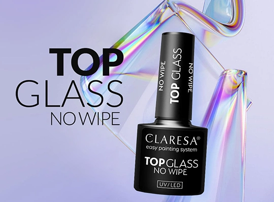 Claresa Top Glass No Wipe Hybrid Top