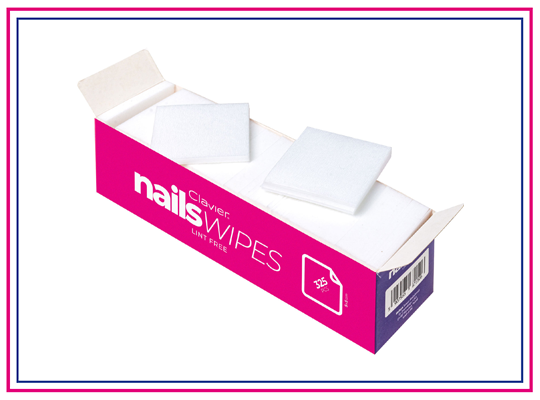 Clavier Nail Wipes