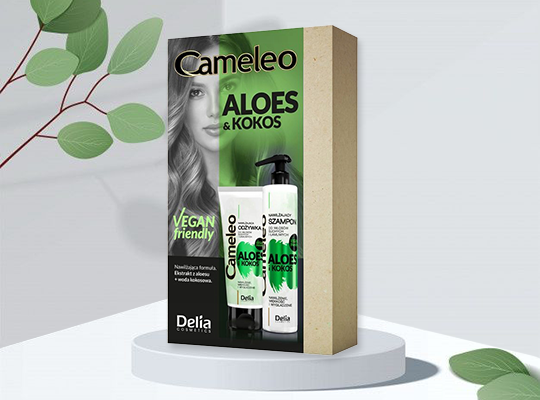 Delia Cameleo Aloe & Coconut zestaw