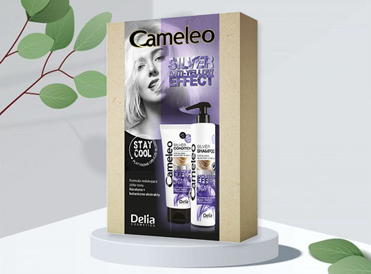 Delia Cameleo Silver Anti-Yellow Effect zestaw