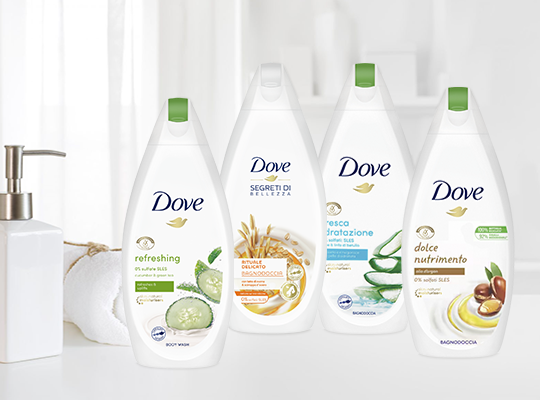 Dove Nourishing Care & Oil żel pod prysznic