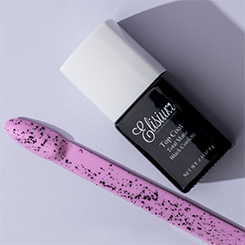 Elisium Top Coat Total Matte Black Confetti 