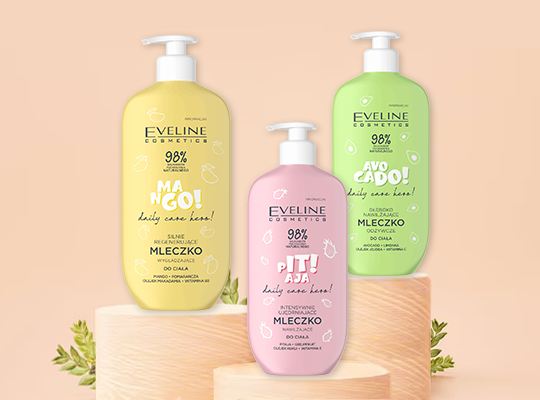 Eveline Daily Care Hero! Avocado głęboko nawilżające mleczko odżywcze do ciała