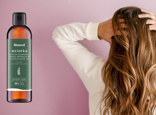 Fitomed Tonic gegen Haarausfall für fettige Haare mit Bockshornklee und Klette