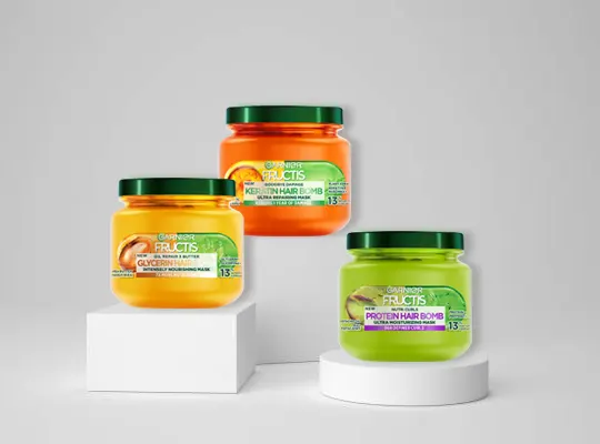 Garnier hair mask