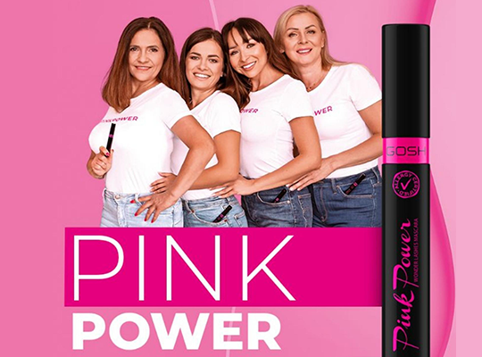Gosh Pink Power Wonder tusz do rzęs