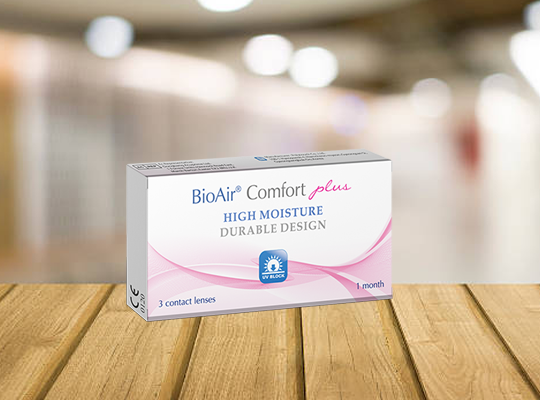 BioAir Comfort Plus soczewki kontaktowe miesięczne