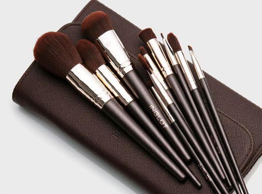 Inglot Chocolate Brush Set in a Case zestaw