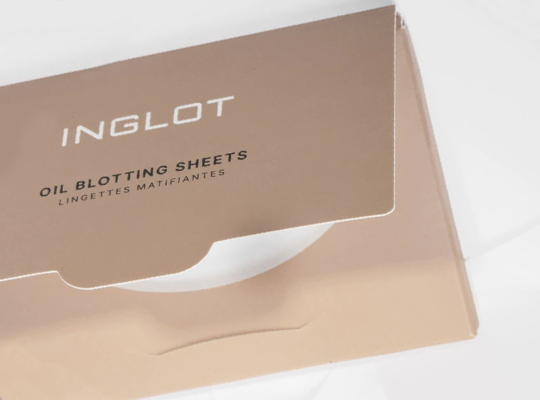 Inglot Oil Blooting Sheets bibułki matujące do makijażu