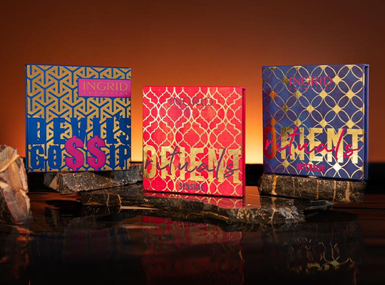 Ingrid Cosmetics Orient Rituals Eyeshadow Palette Sensual