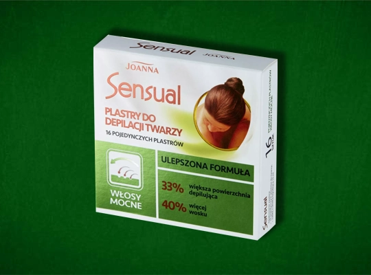 Joanna Sensual plastry do depilacji twarzy