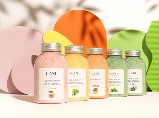 Kanu Nature Fizzing Bath Salt musująca sól do kąpieli