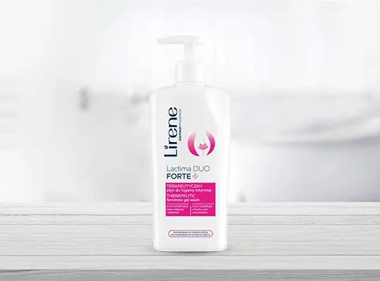 Lirene Lactima Duo Forte+ terapeutyczny płyn do higieny intymnej