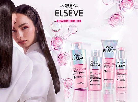 Loreal Elseve Glycolic Gloss kuracja laminująca do włosów matowych