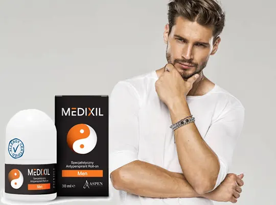 Medixil Men Roll-On Antitranspirant für Männer