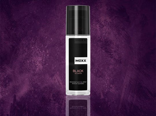 Mexx Black Woman Deodorant Natural Spray 