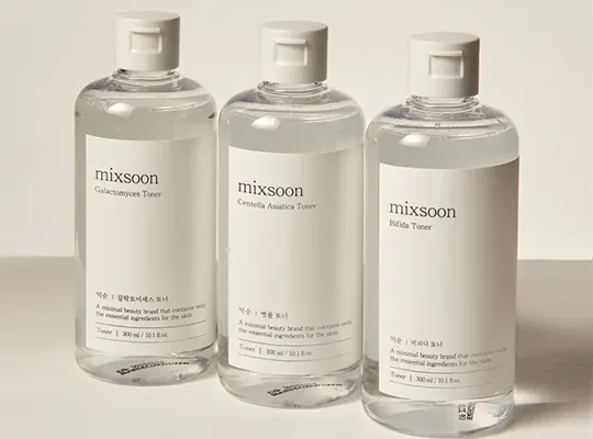 Mixsoon Galactomyces Ferment rozjaśniający Toner tonik do twarzy z filtratem z drożdży Galactomyces
