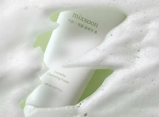 Mixsoon Centella Cleansing Foam oczyszczająca pianka do mycia twarzy z ekstraktem z wąkroty azjatyckiej