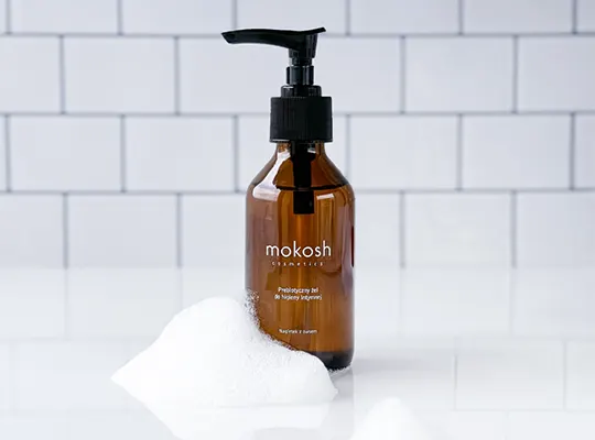 Mokosh prebiotyczny żel do higieny intymnej Nagietek z owsem