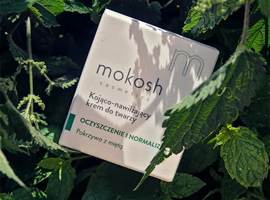 Mokosh Cosmetics Kojąco-nawilżający krem do twarzy pokrzywa z miętą
