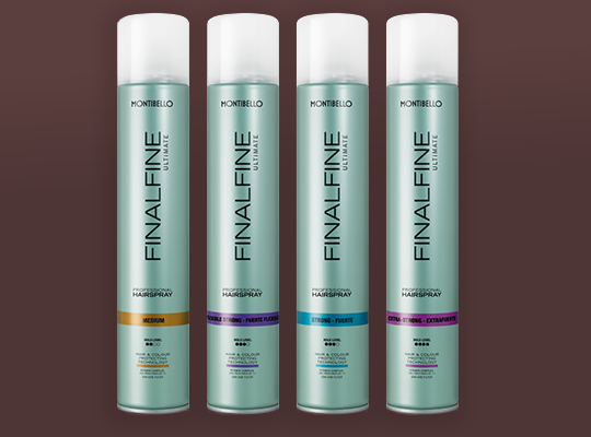 Montibello Finalfine Ultimate Hairspray suchy lakier do włosów
