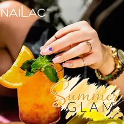 różowy lakier hybrydowy NaiLac Summer Glam