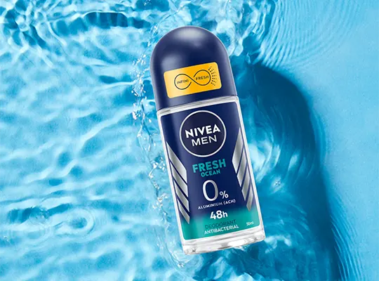 Nivea Men Fresh Ocean Roll-on-Deodorant