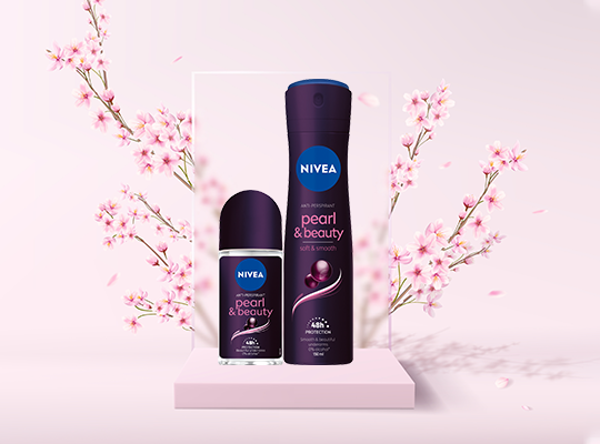 Nivea Pearl & Beauty Black Pearl Antitranspirant im Spray