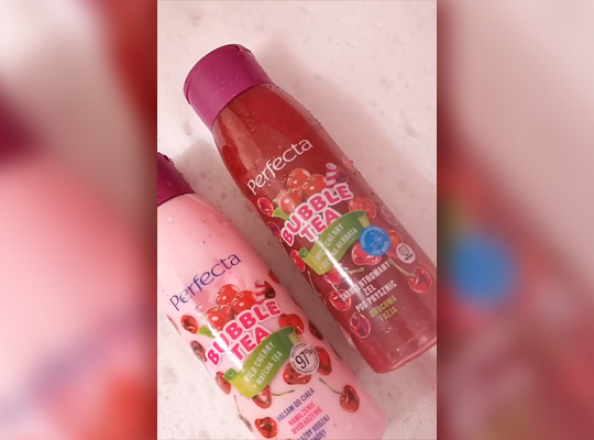 Perfecta Bubble Tea balsam do ciała Wild Cherry Matcha Tea
